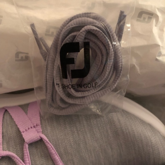 FootJoy Leisure Slip On GOLF SHOES. New in box. Size 5.5 Med. Gray and… - Picture 12 of 13